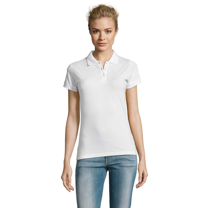 Polo personnalisable pour femme 180g - PERFECT Blanc 1